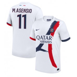 Paris Saint-Germain Marco Asensio #11 Gostujuci Dres 2024-25 Kratak Rukavima